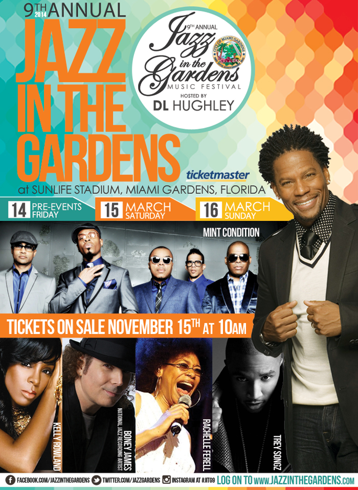 The Final Addition To The 9th Annual Jazz In The Gardens Line Up